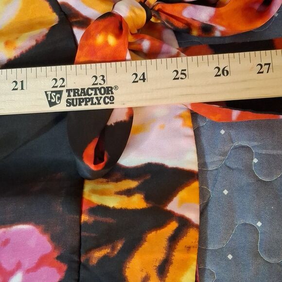 New York & Company Floral Multicolor Women's Top size medium - Picture 7 of 7